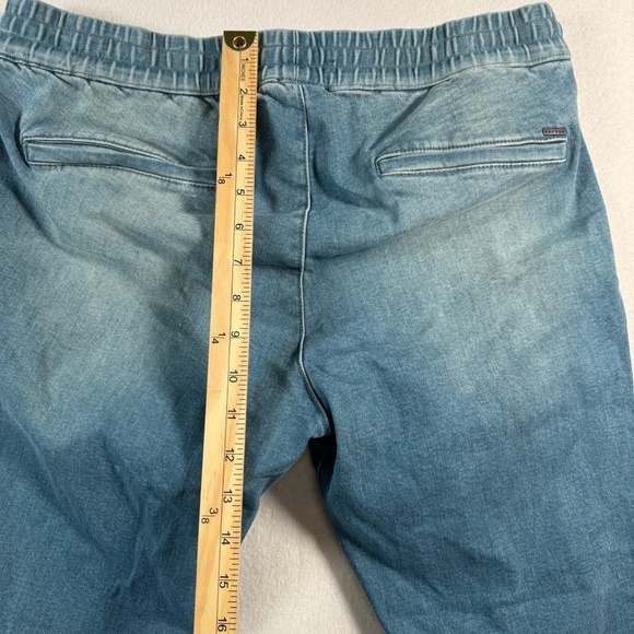 Pacsun Jeans Mens Medium Blue Active Stretch Skinny Mid Rise - Picture 10 of 14